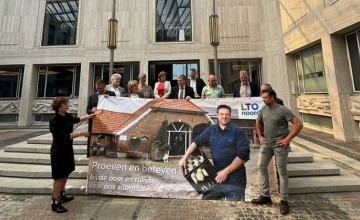 Boeren en tuinders voeren actie in Huis der Provincie