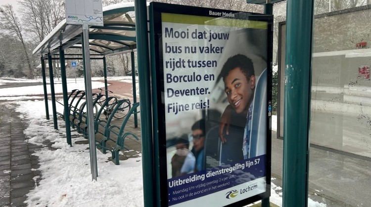 Tien haltes buslijn 57 tijdelijk vervallen door werkzaamheden